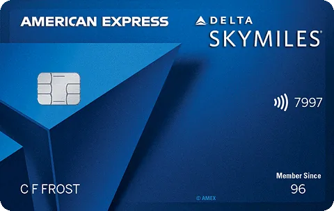 Delta SkyMiles Blue American Express Card card art