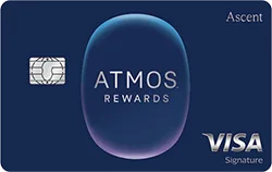 Atmos Rewards Ascent Visa Signature Alaska Airlines Credit Card card art