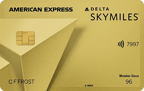 Delta SkyMiles Gold American Express Card card art