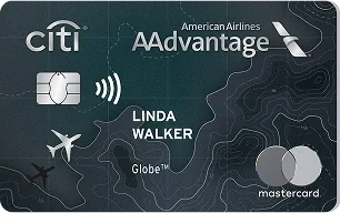 Citi / AAdvantage Globe Mastercard card art