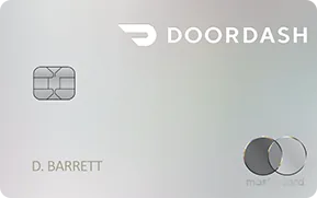 DoorDash Rewards Mastercard card art