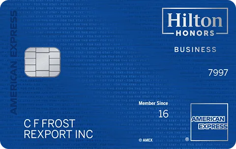 Hilton Honors American Express Business Credit Card card art
