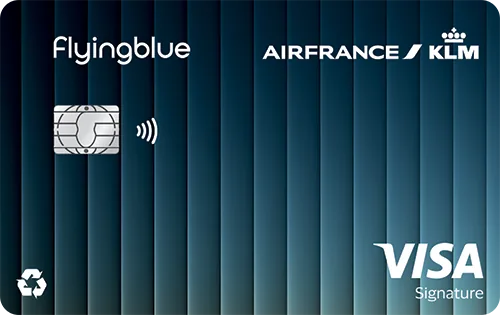 Air France KLM Visa Credit Card card art