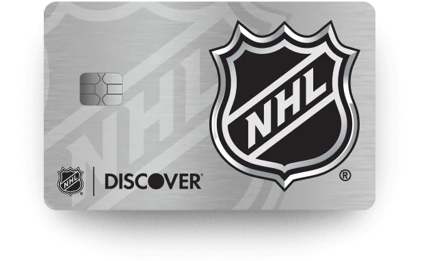NHL Discover it Credit Card card art