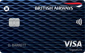 British Airways Visa Signature Credit Card card art