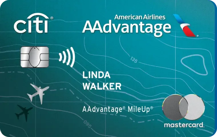 American Airlines AAdvantage MileUp Card card art