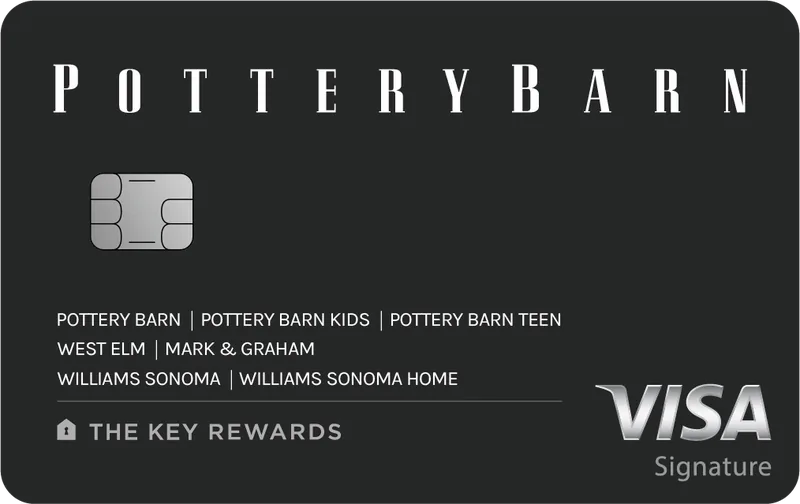 Pottery Barn Key Rewards Visa card art