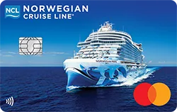 Norwegian Cruise Line World Mastercard Credit Card card art