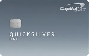 QuicksilverOne - Unlimited Cash Back Credit Card card art
