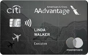 Citi / AAdvantage Executive World Legend Mastercard card art