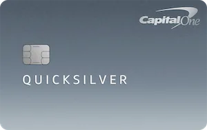 Quicksilver Rewards for Good Credit card art