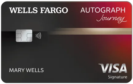 Wells Fargo Autograph Journey Visa Credit Card card art
